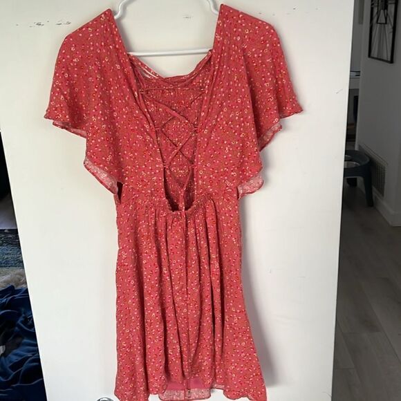 Free people mini dress pink S - Picture 7 of 8